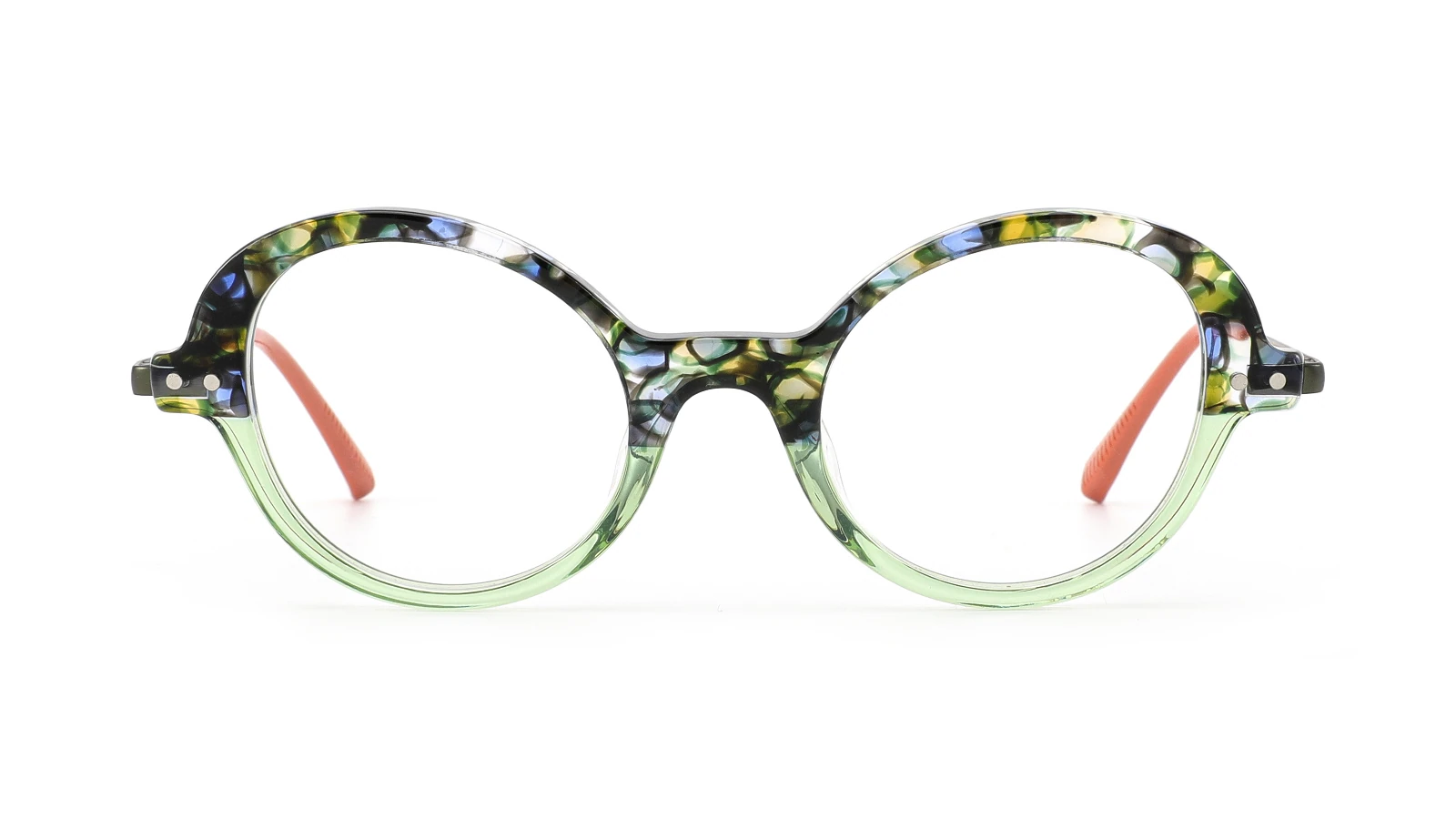 SMC1346 clip-on eyewear — front view