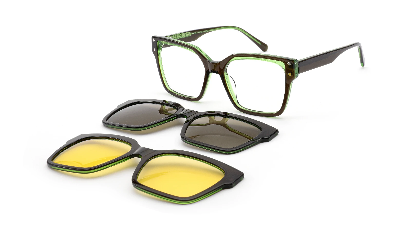 Verde oliva — Vista a 45°