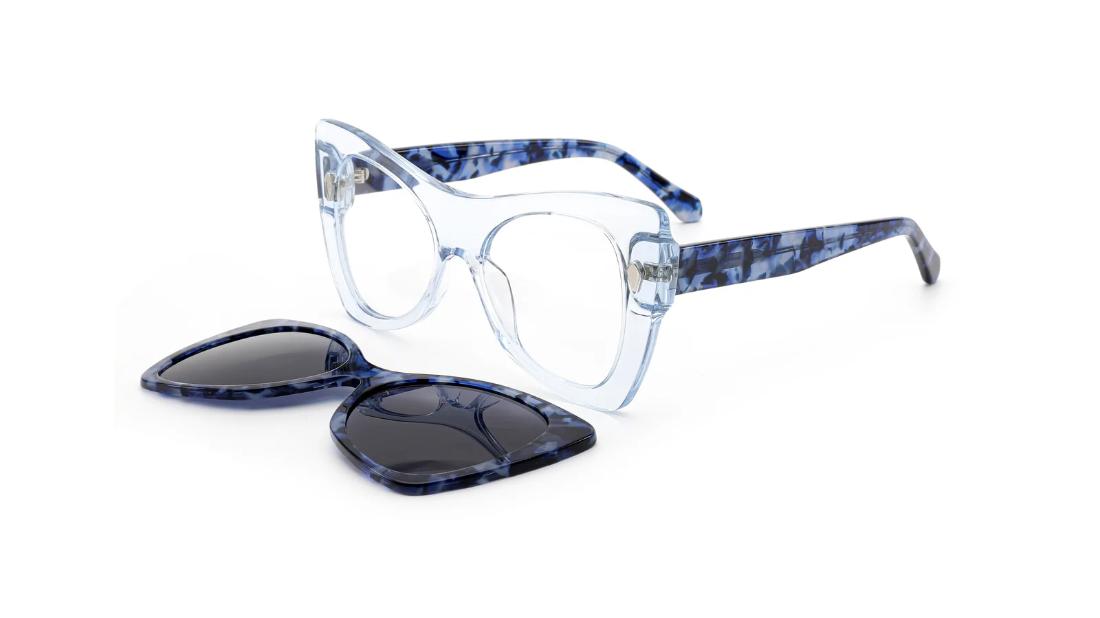 Crystal Blue — 45° view