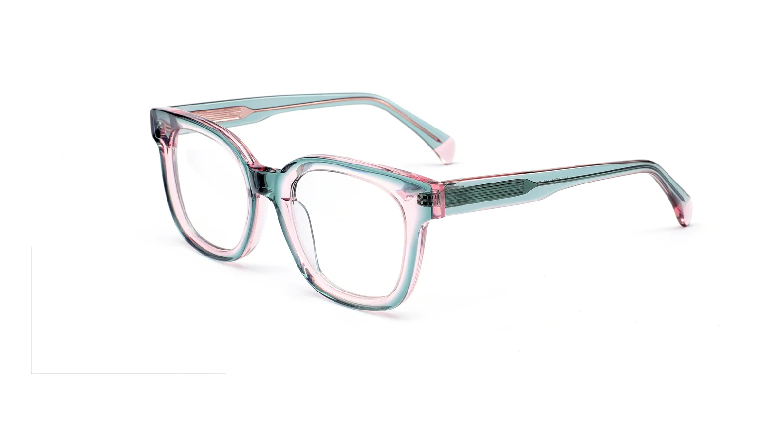 SRA6601 Crystal / Teal 45-degree view