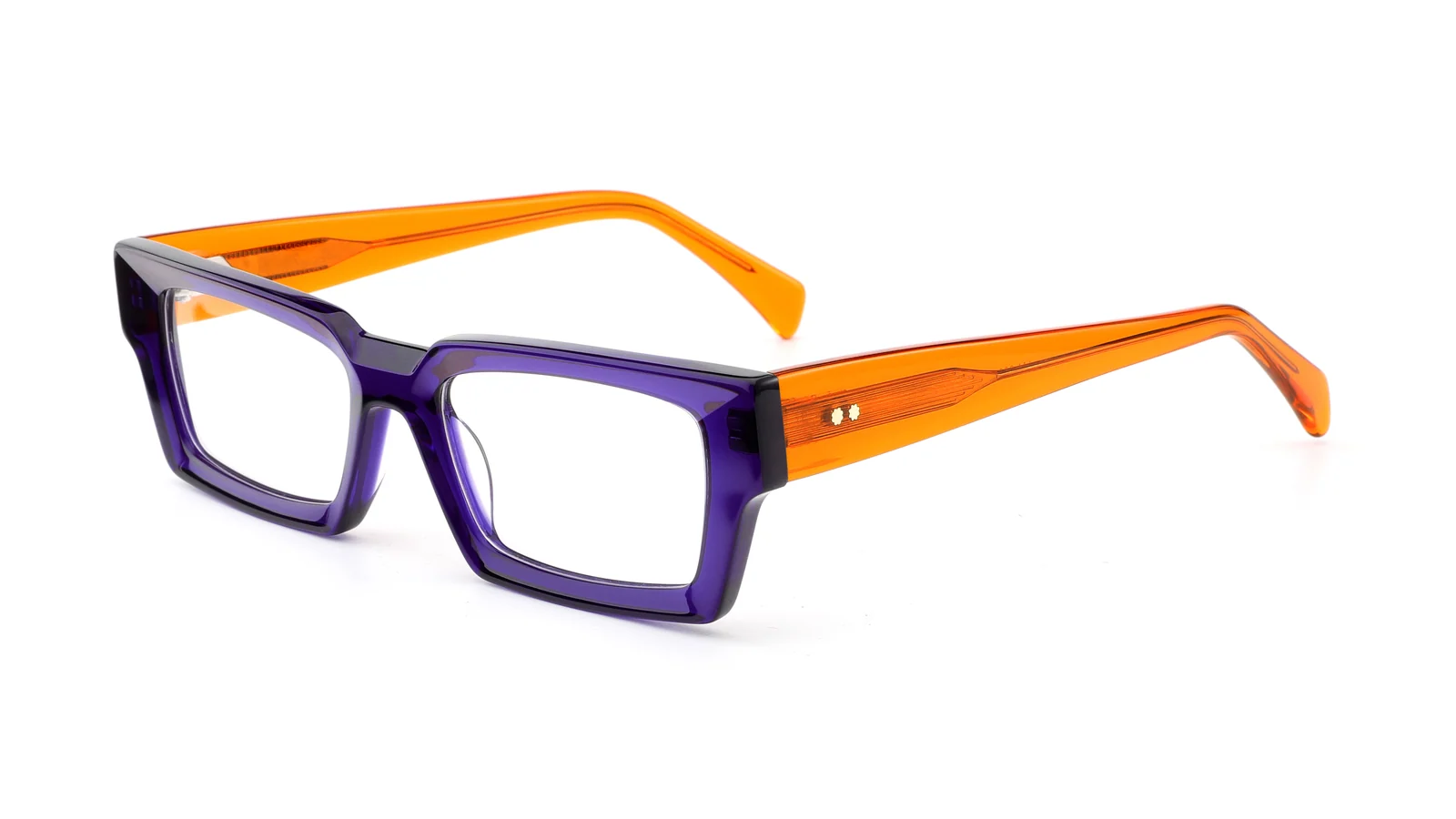 Purple / Orange — 45° view
