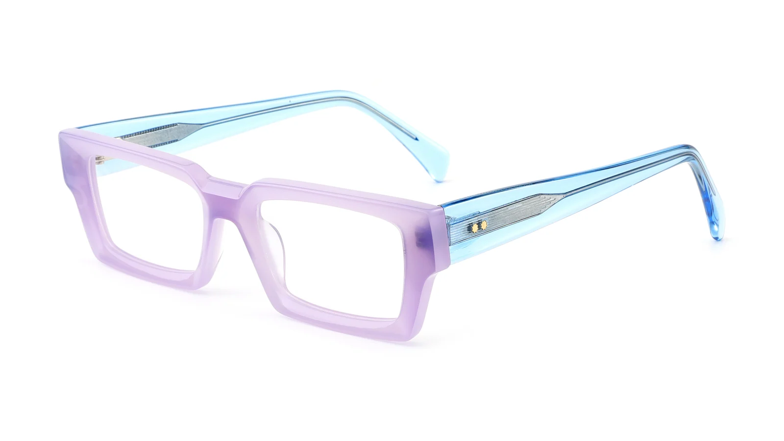 Lilac / Aqua — 45° view