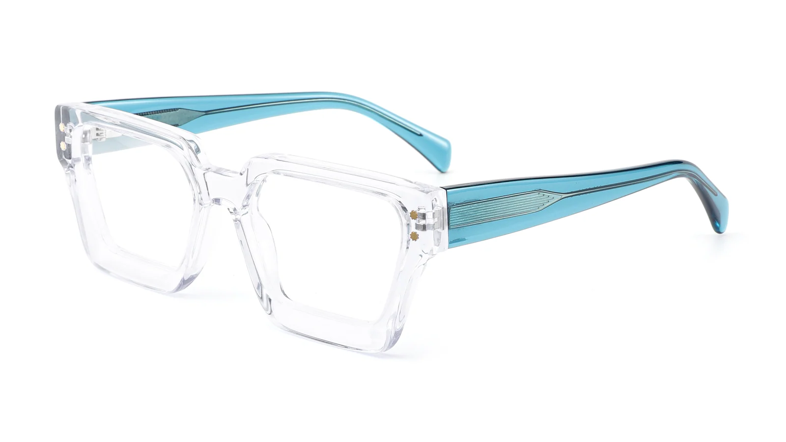 Crystal / Aqua — 45° view