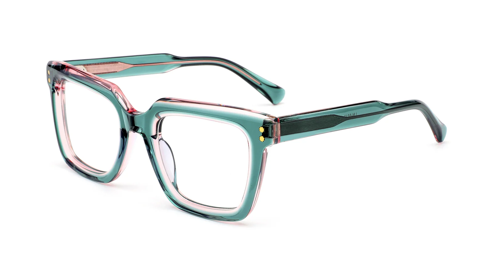 Crystal / Teal — 45° view