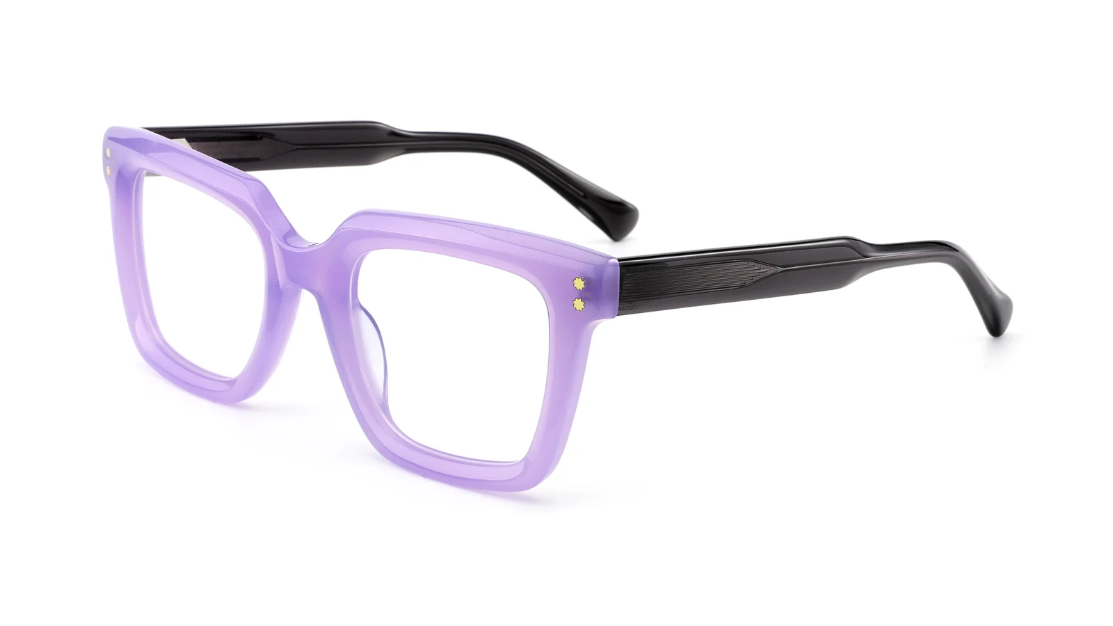 Lilac / Black — 45° view