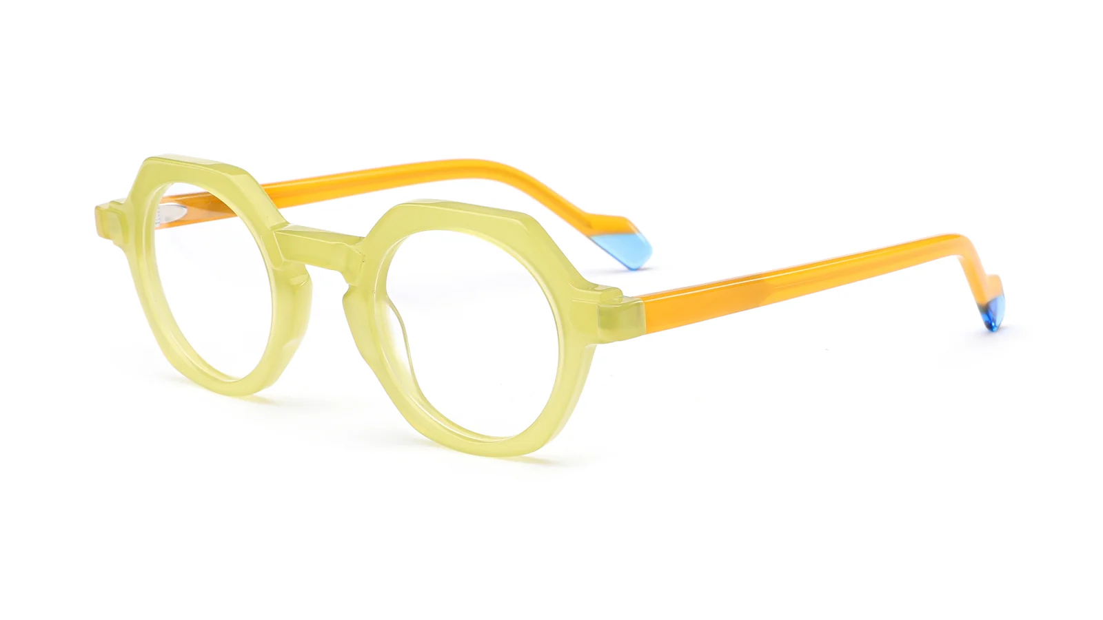 Lime / Orange — 45° view