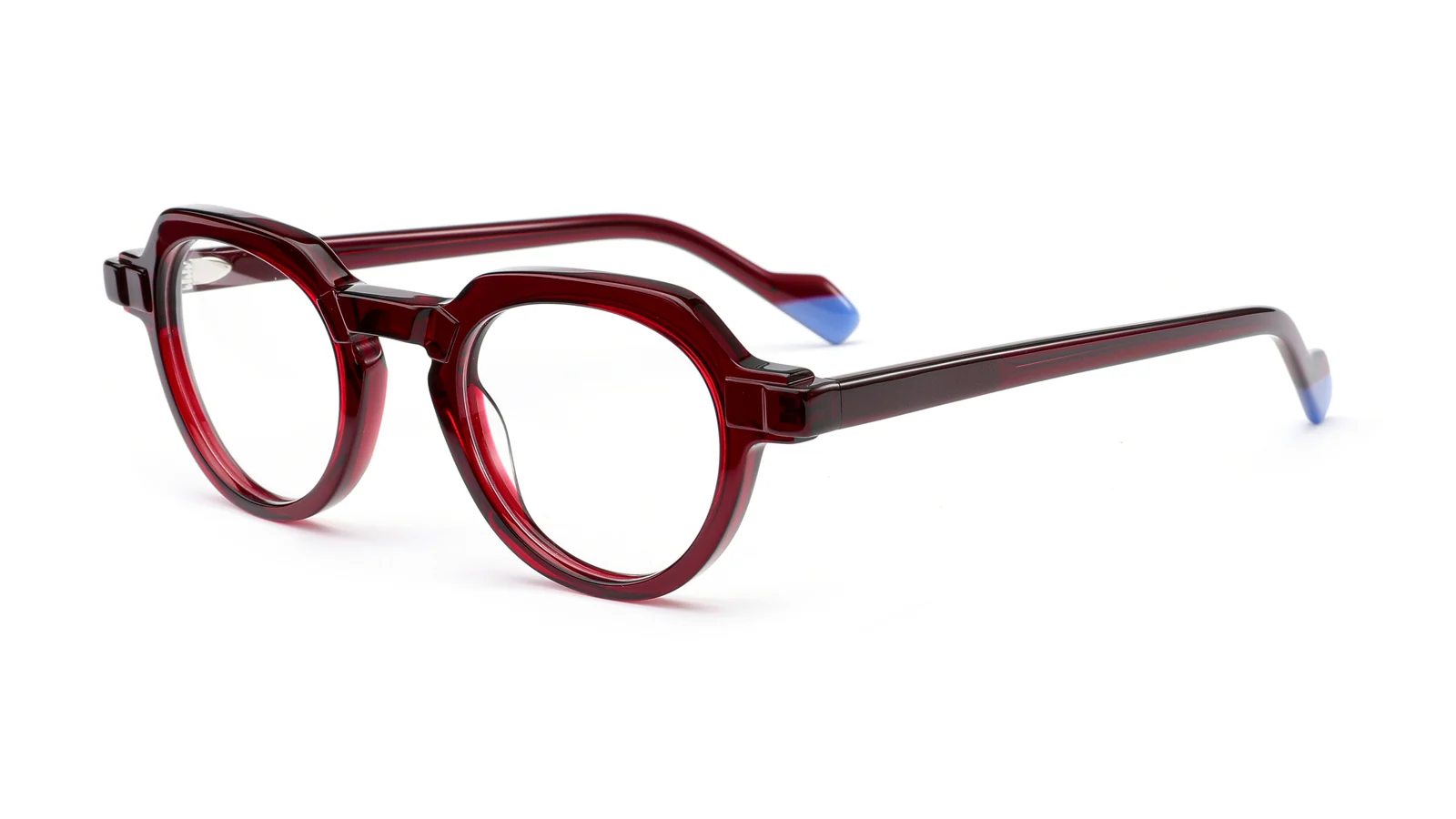 Burgundy — 45° view