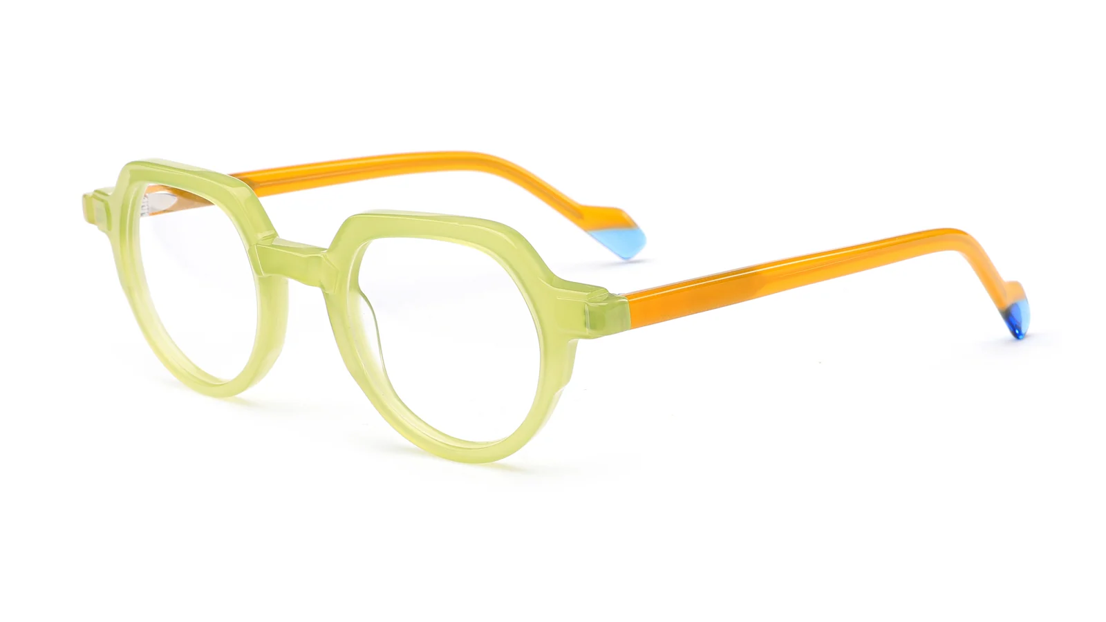 Citron vert / Orange — Vue 45°