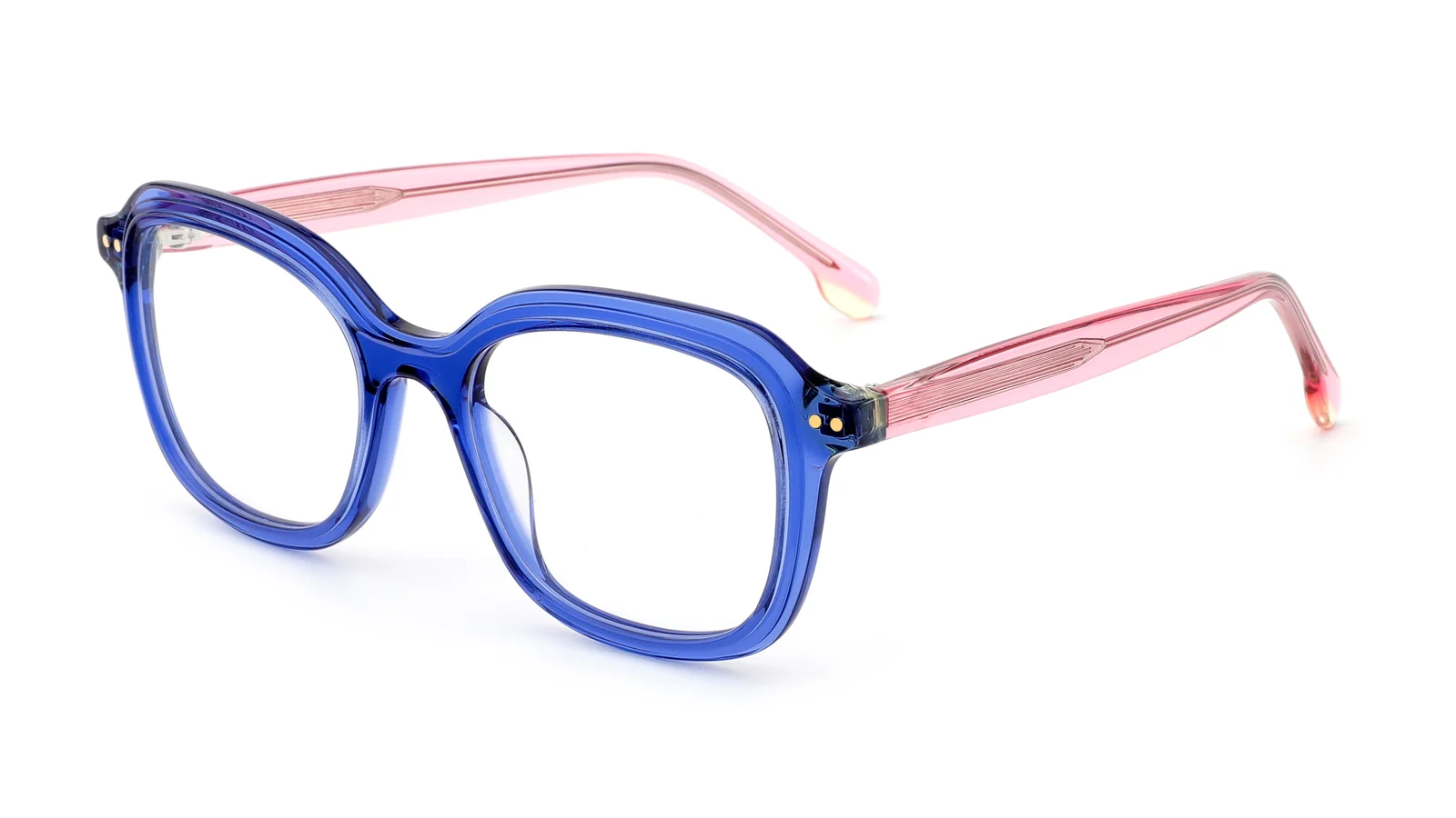 Blue / Pink — 45° view