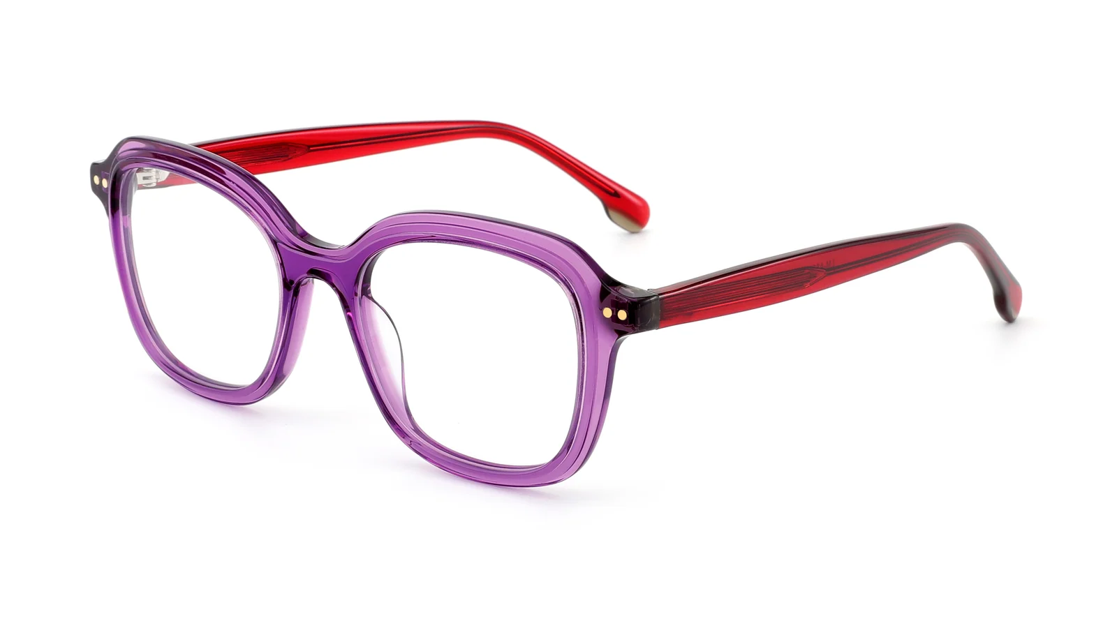 Purple / Red — 45° view
