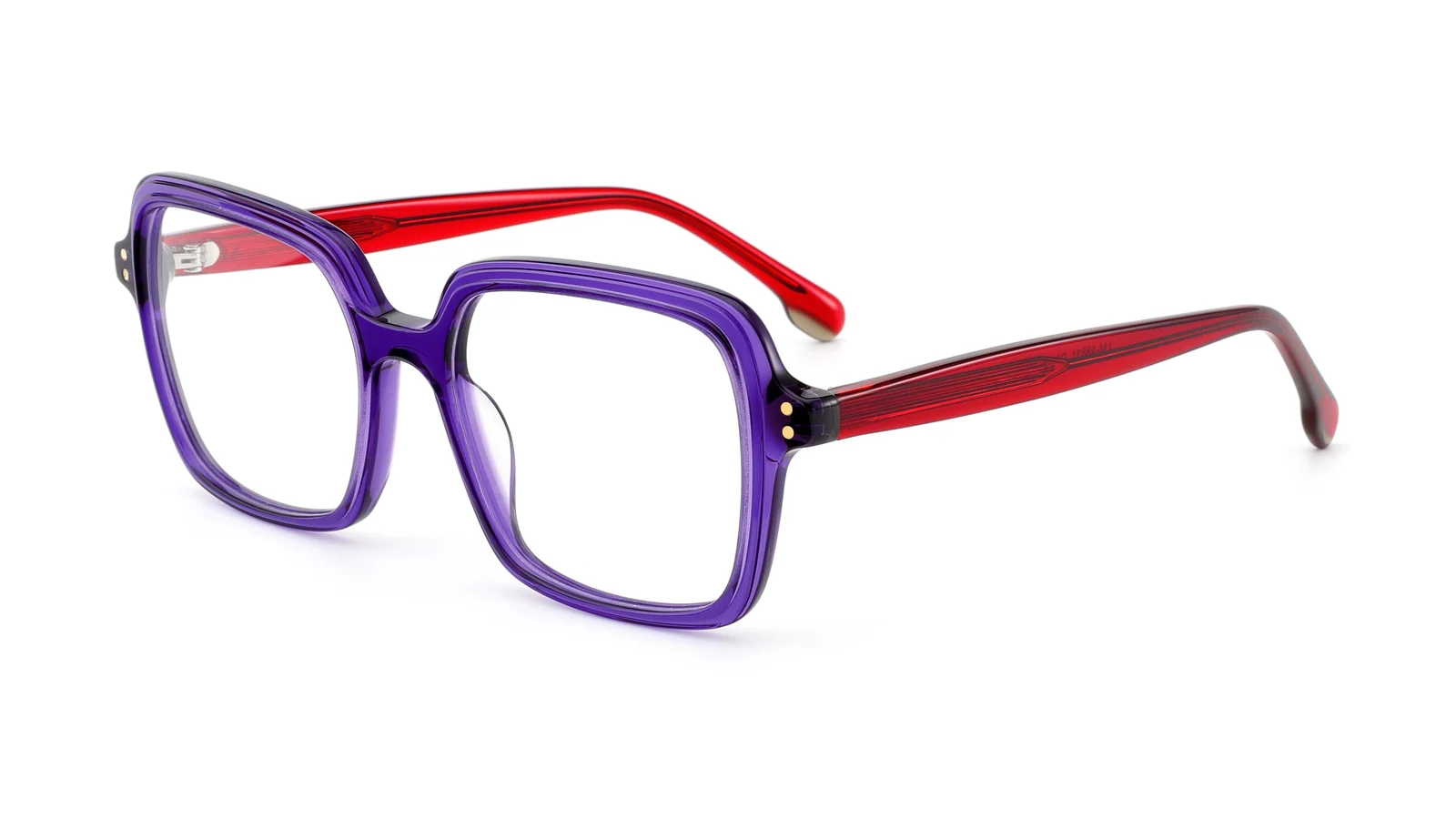 Purple / Red — 45° view