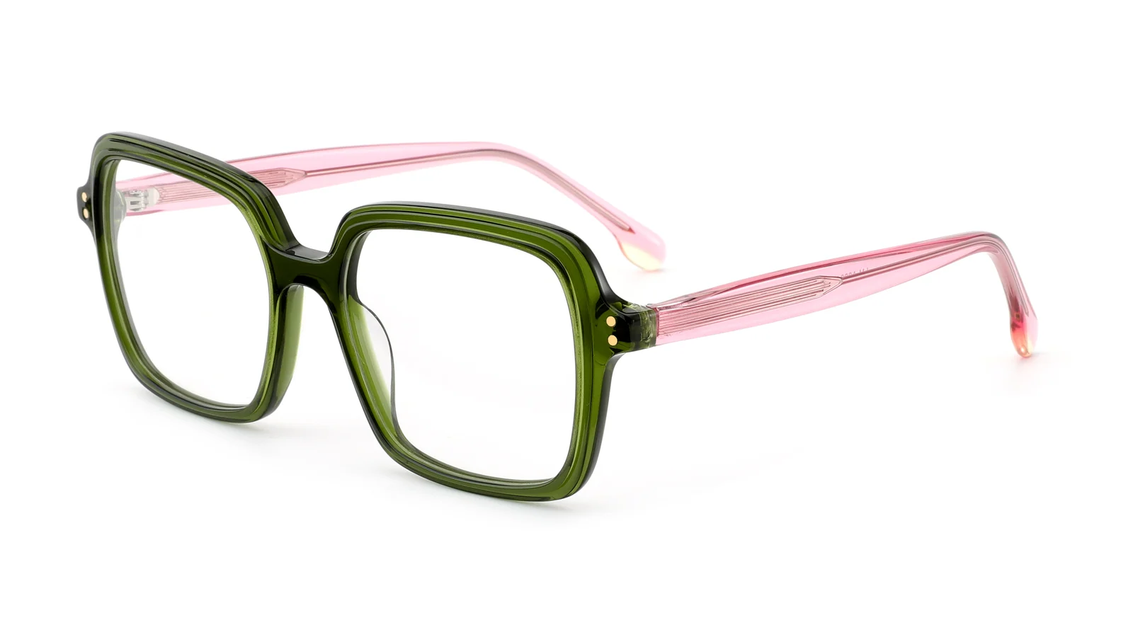 Olive / Pink — 45° view