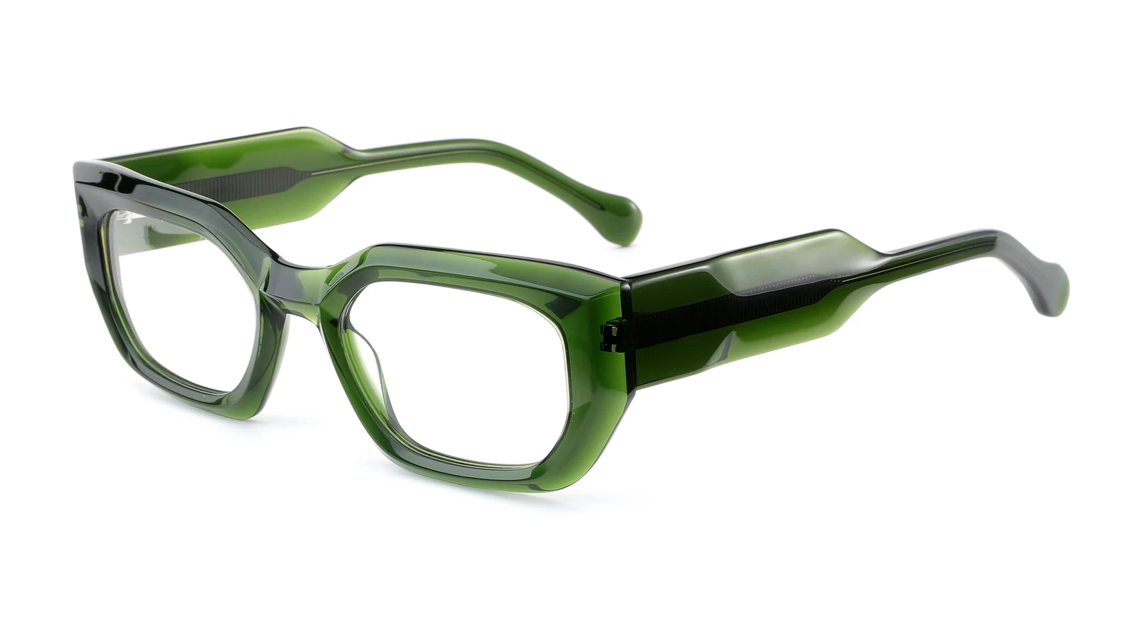 Green — 45° view