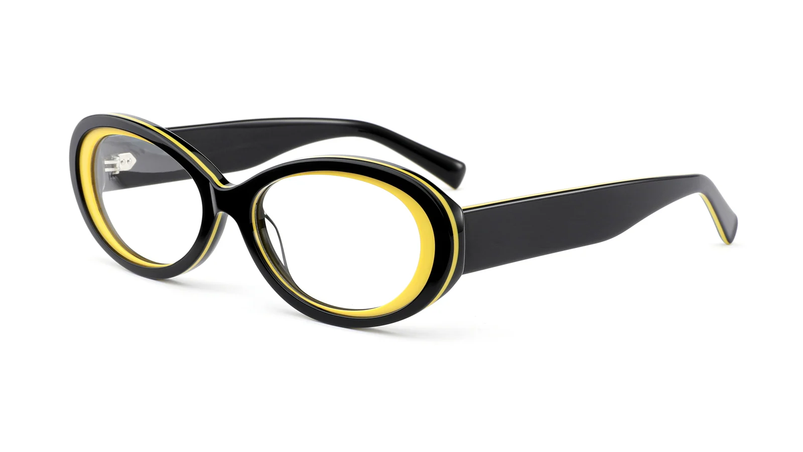 Black / Yellow — 45° view