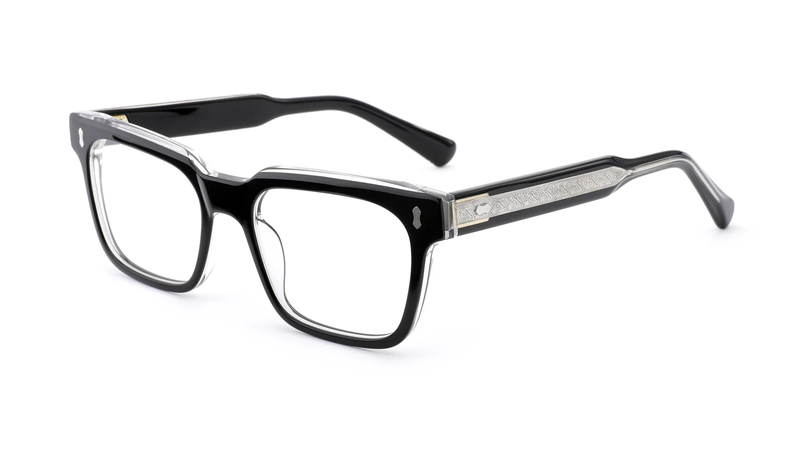 Black / Silver — 45° view