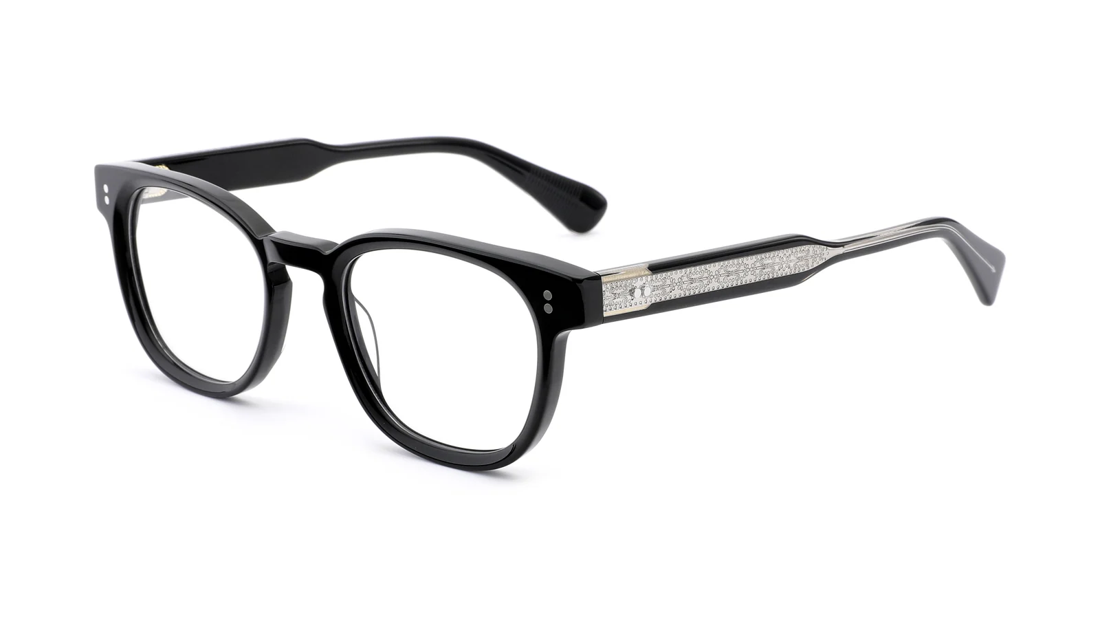 Black / Silver — 45° view