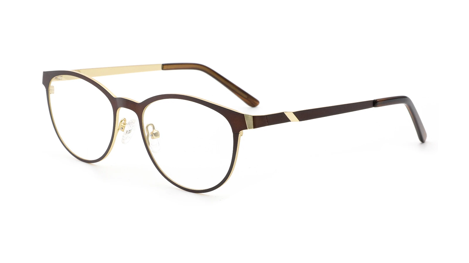 Braun / Gold — 45°-Ansicht