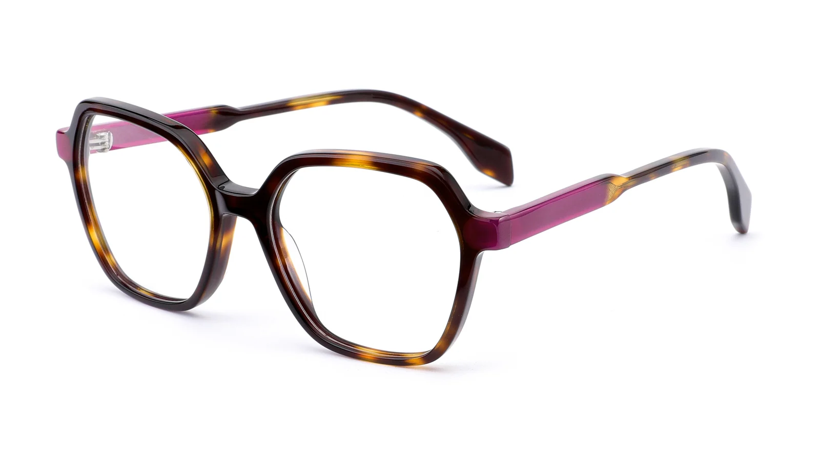 SRM8853 Tortoise / Burgundy 45-degree view