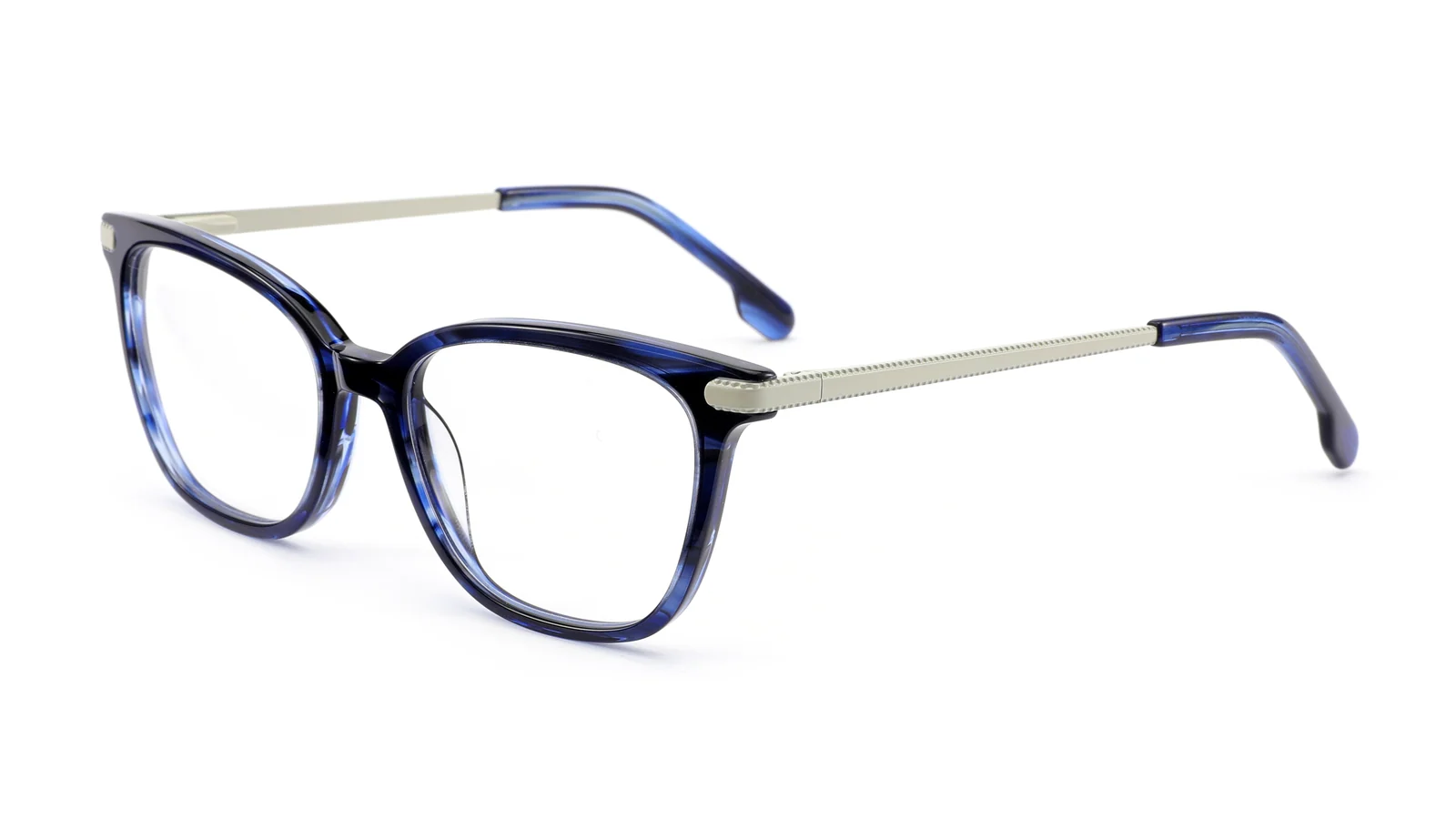 Navy / Grey — 45° view