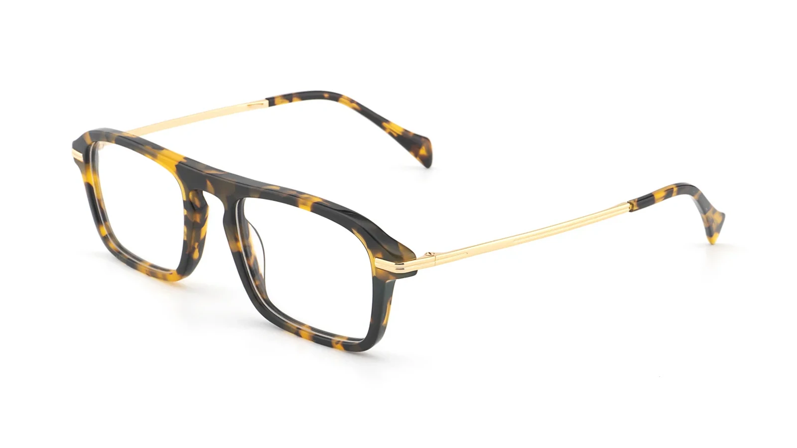 Tortoise / Gold — 45° view