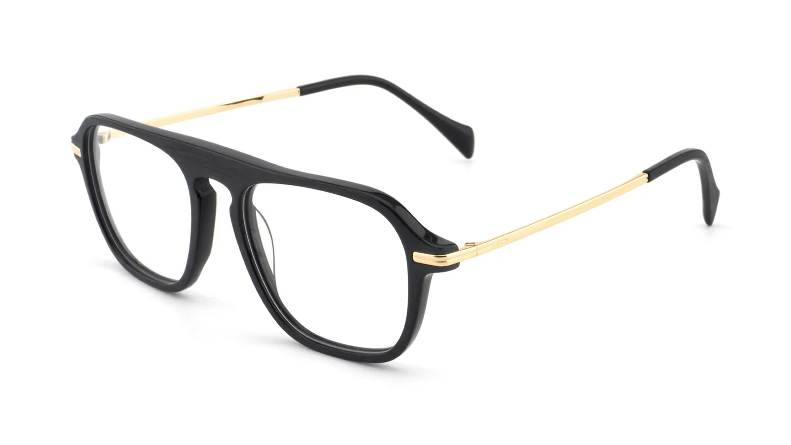 Charcoal / Gold — 45° view