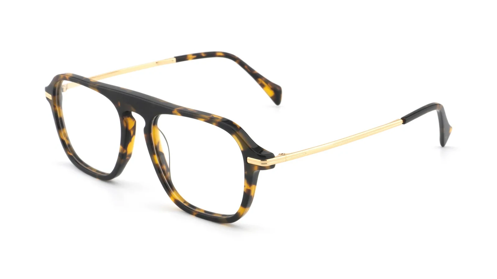 Tortoise / Gold — 45° view