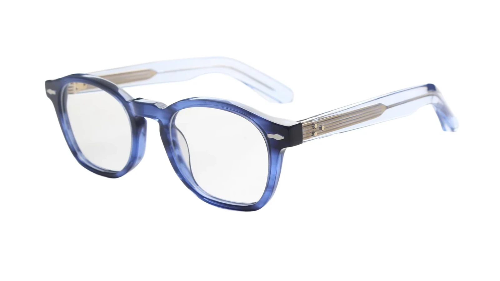SW23051 Blue / Clear 45-degree view