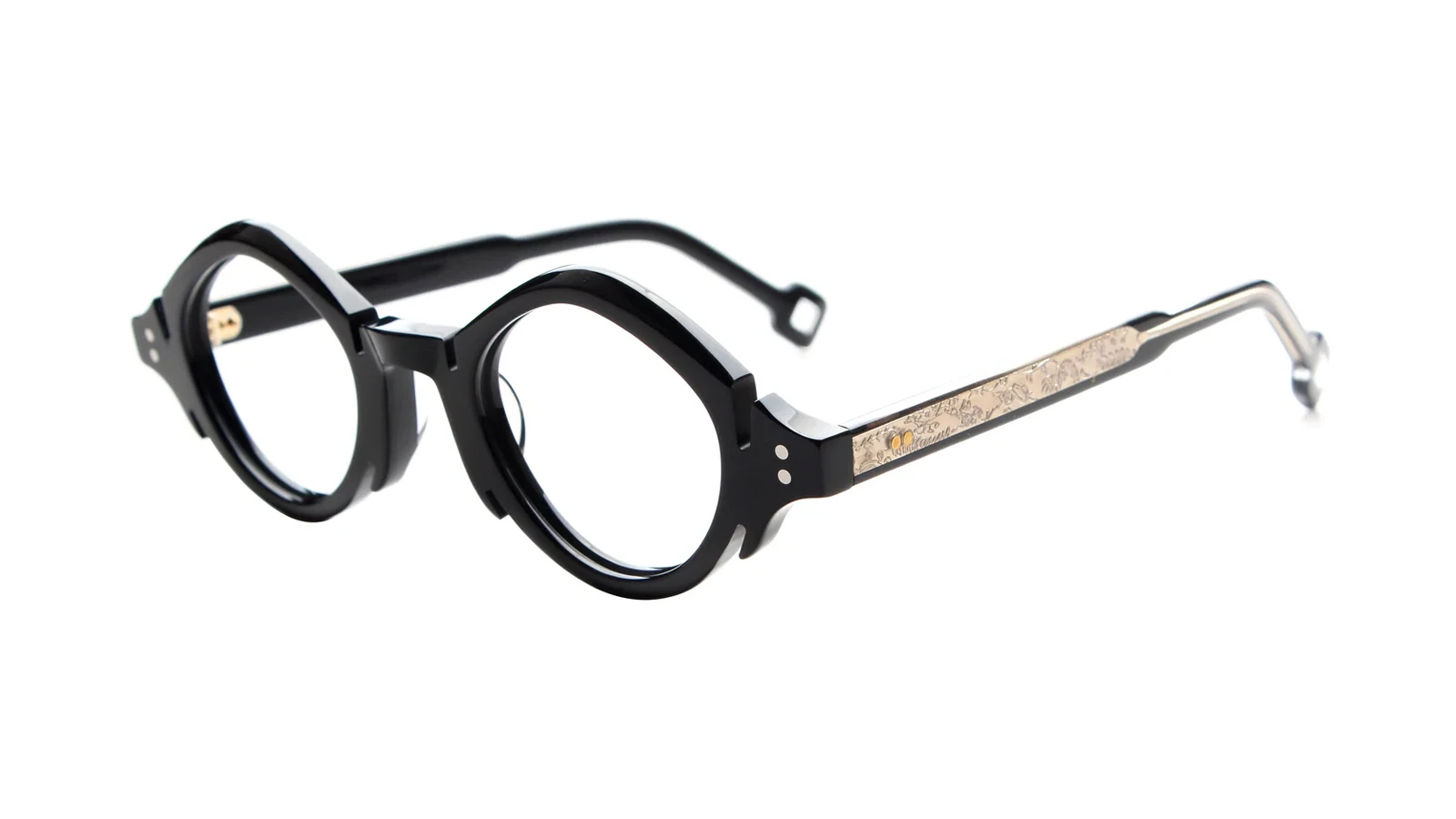 Black / Gold — 45° view
