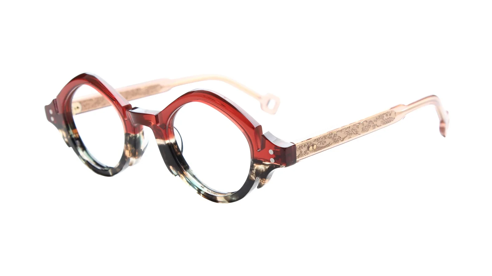 SW23064 Red / Tortoise 45-degree view