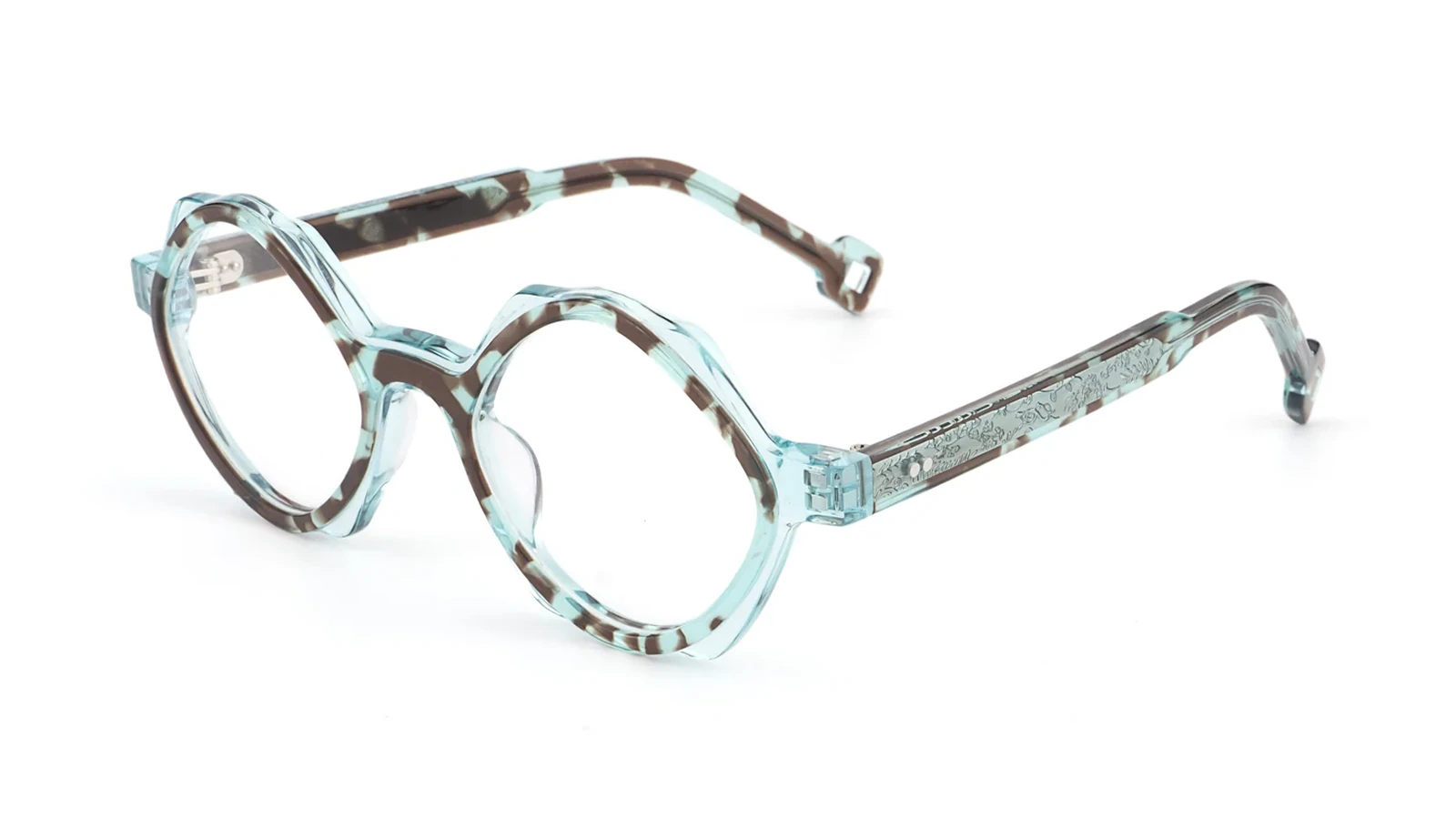 SW23070 Turquoise Tortoise 45-degree view