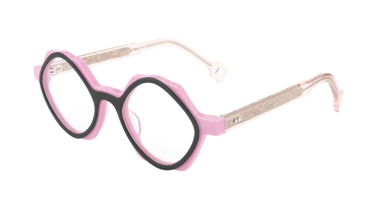 Pink / Black — 45° view