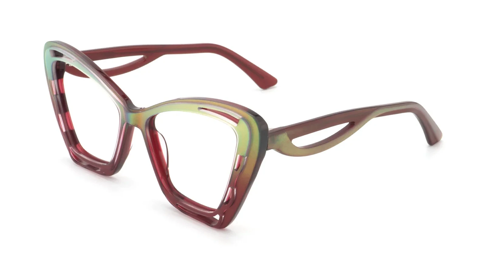 Red / Green — 45° view