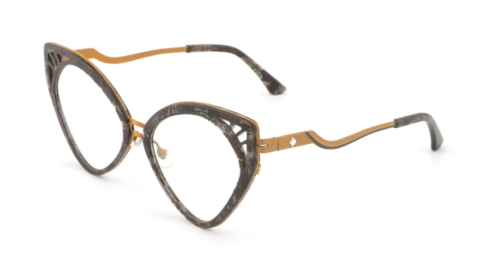 Brown / Gold — 45° view
