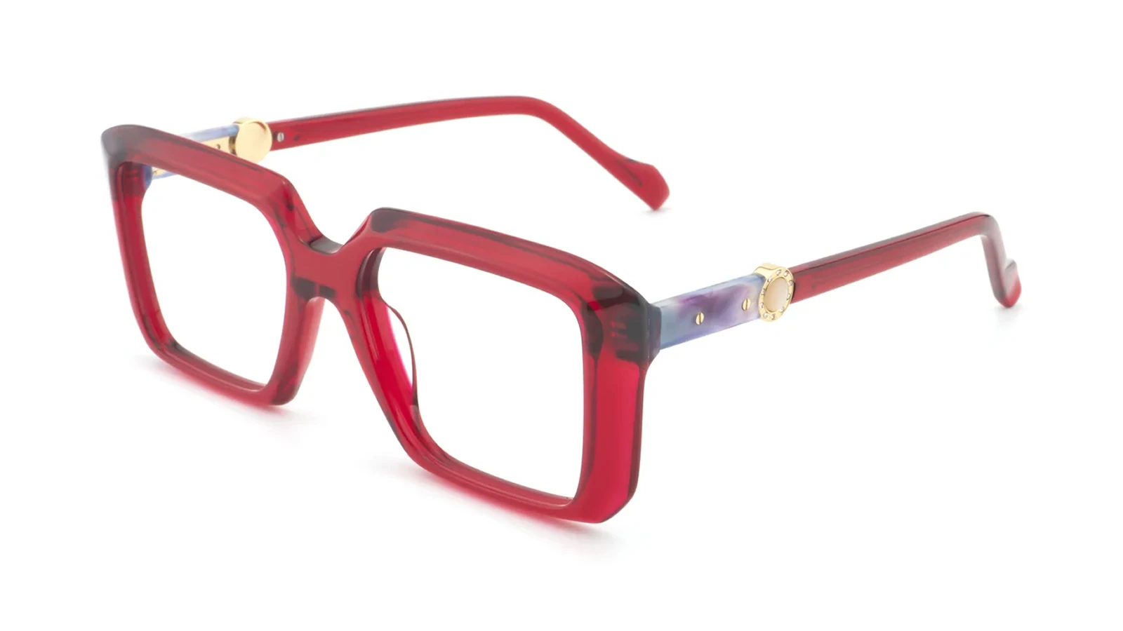 Red — 45° view
