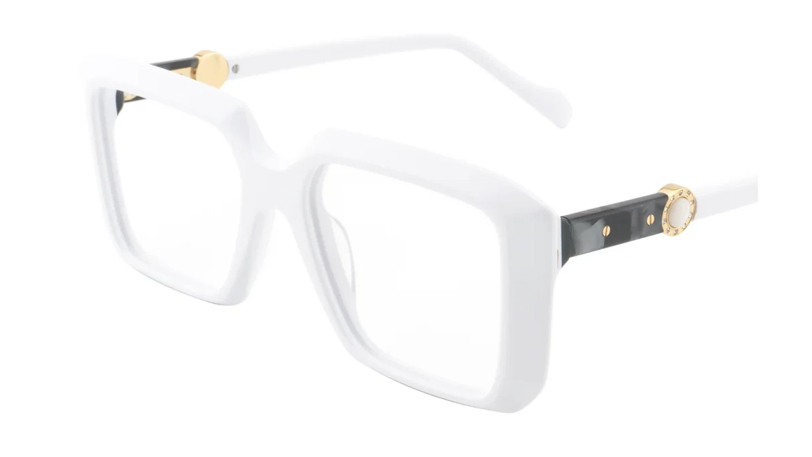 White — 45° view
