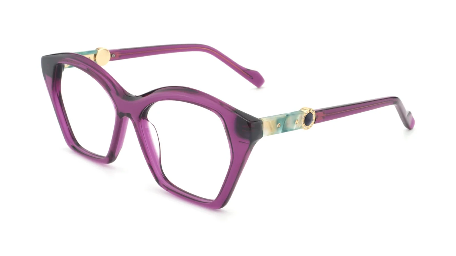 Purple — 45° view
