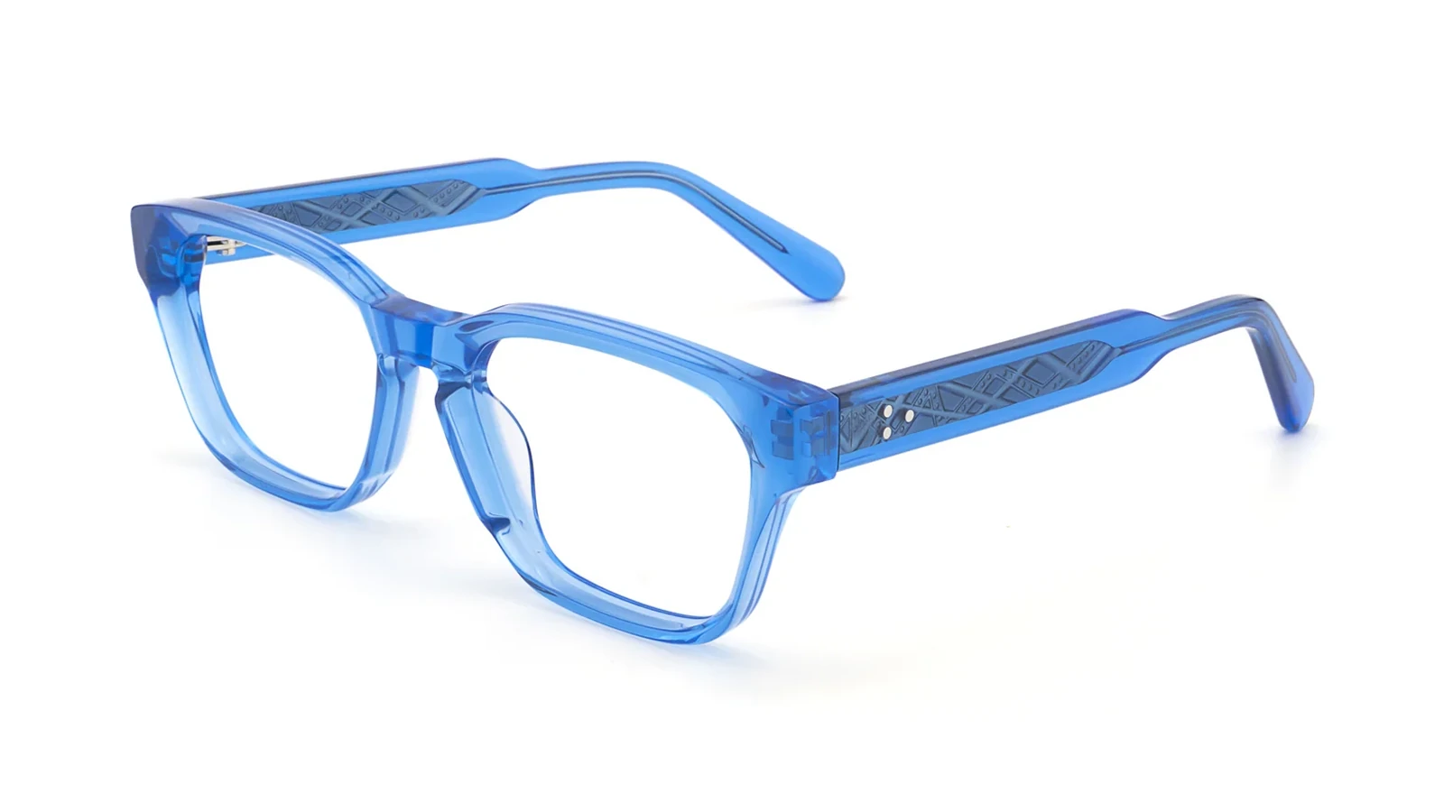 Blue — 45° view