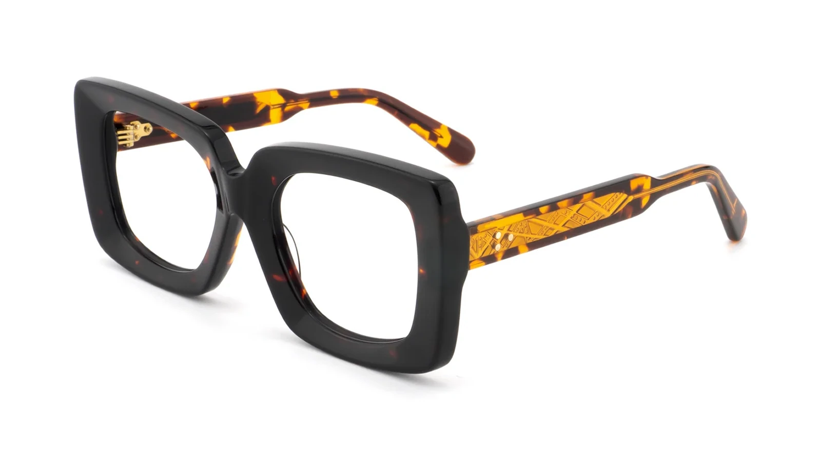 SW24012 Black / Tortoise 45-degree view