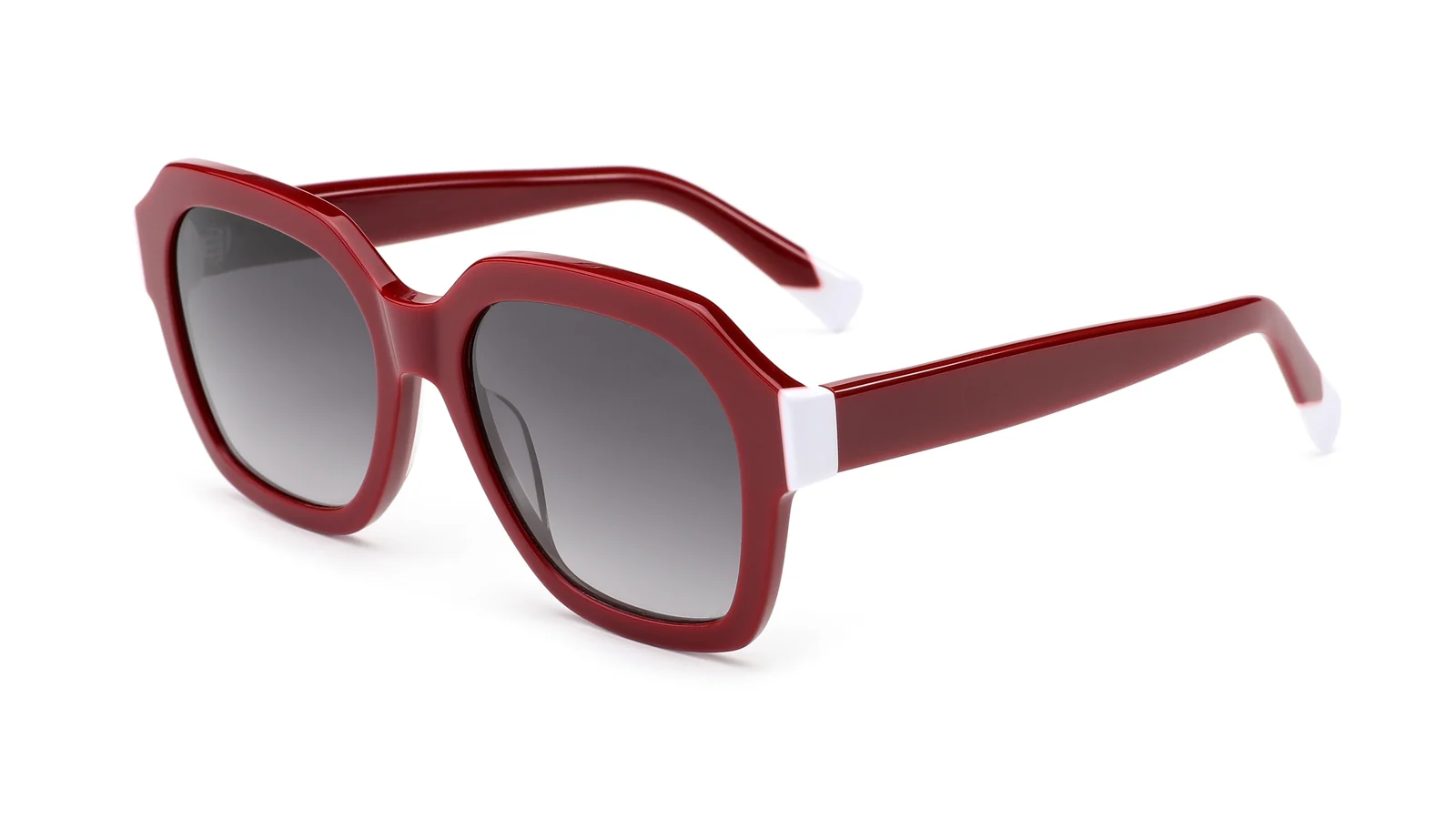 Red — 45° view
