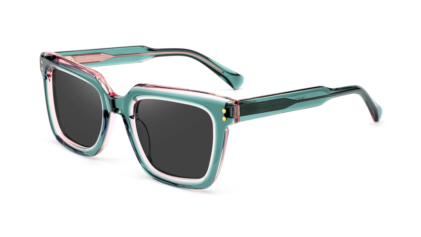 Crystal / Teal — 45° view