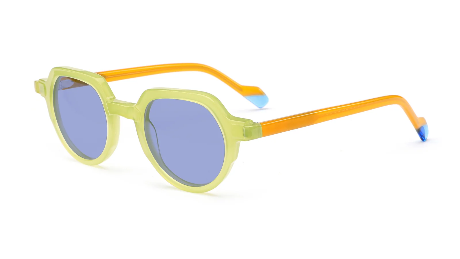 Citron vert / Orange — Vue 45°
