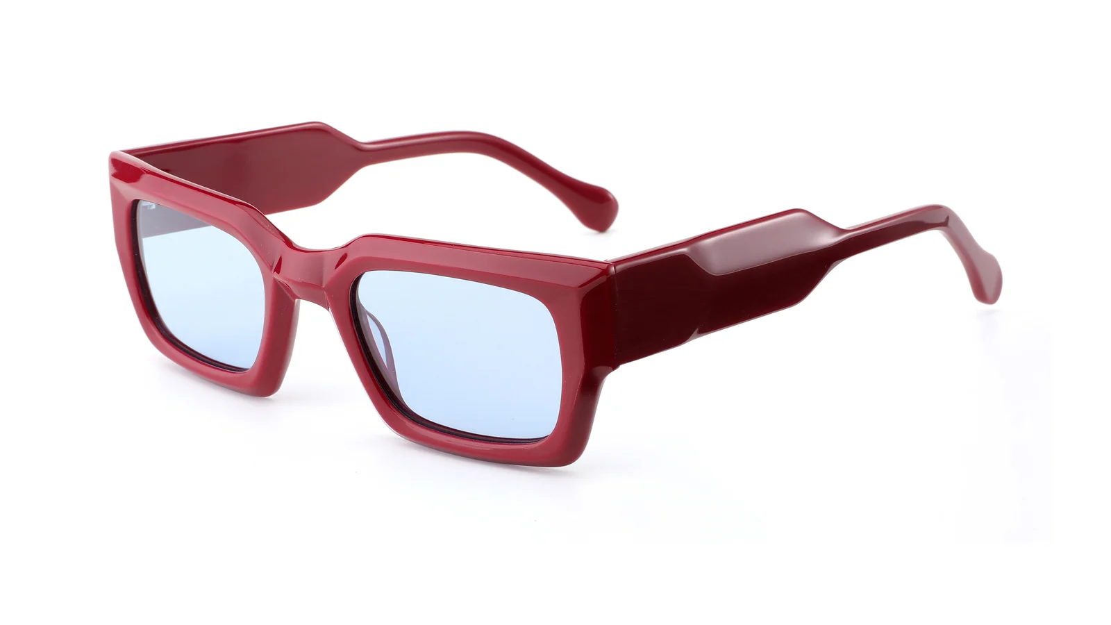Burgundy — 45° view