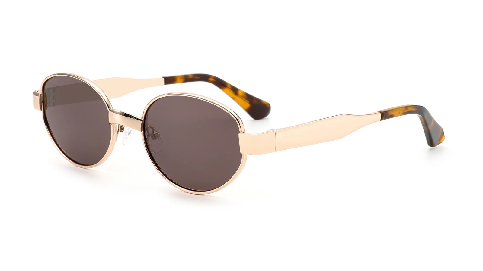 SRM5502 Rose Gold / Brown 45-degree view
