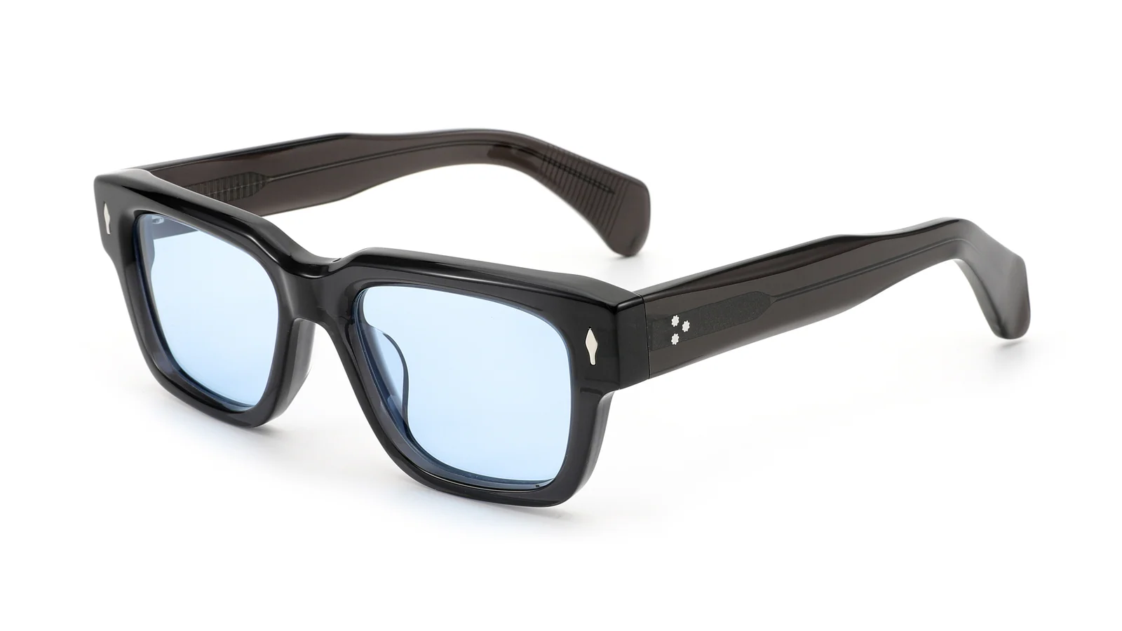 Negro/Azul hielo: vista de 45°