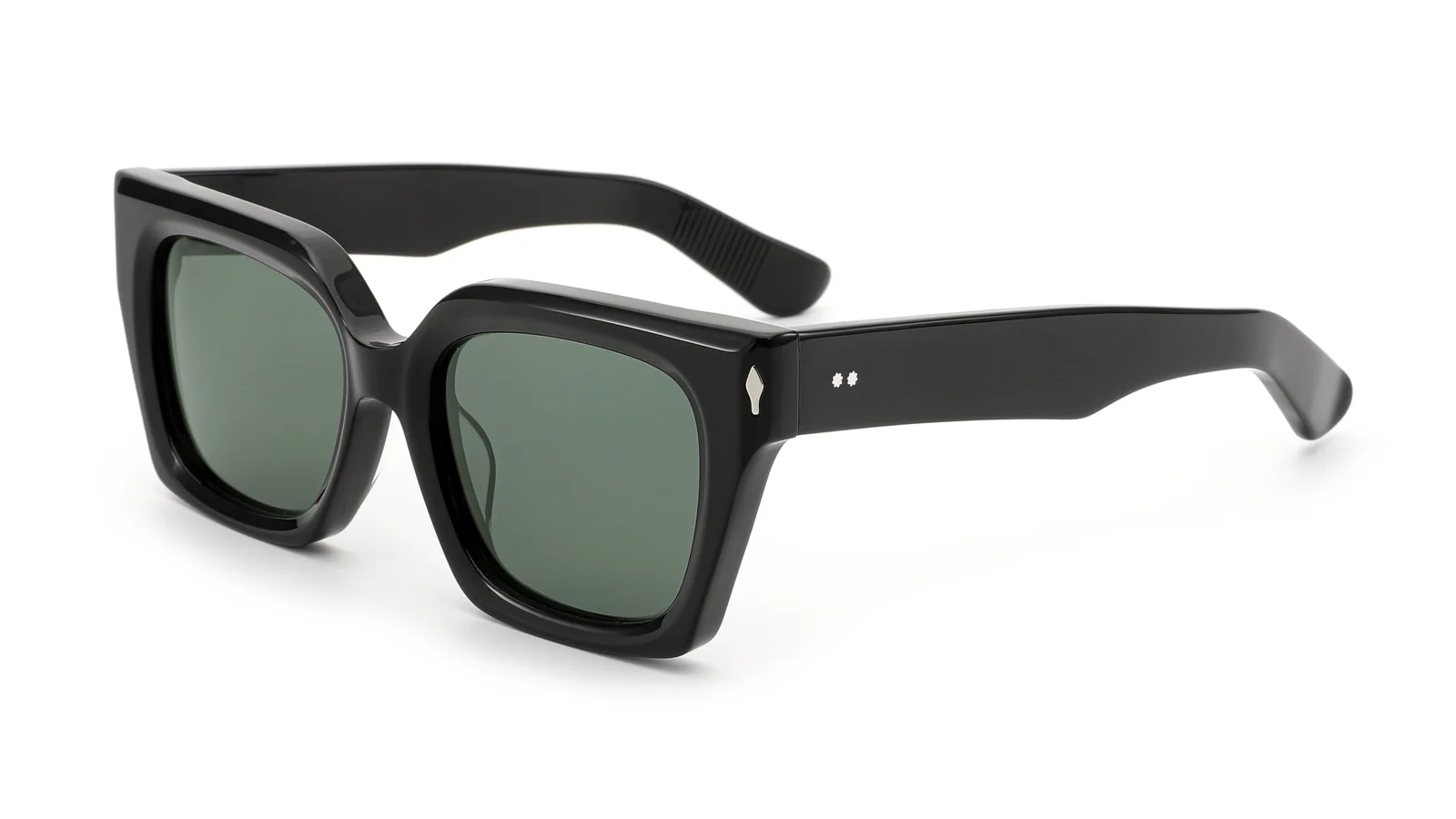 Black / Green — 45° view