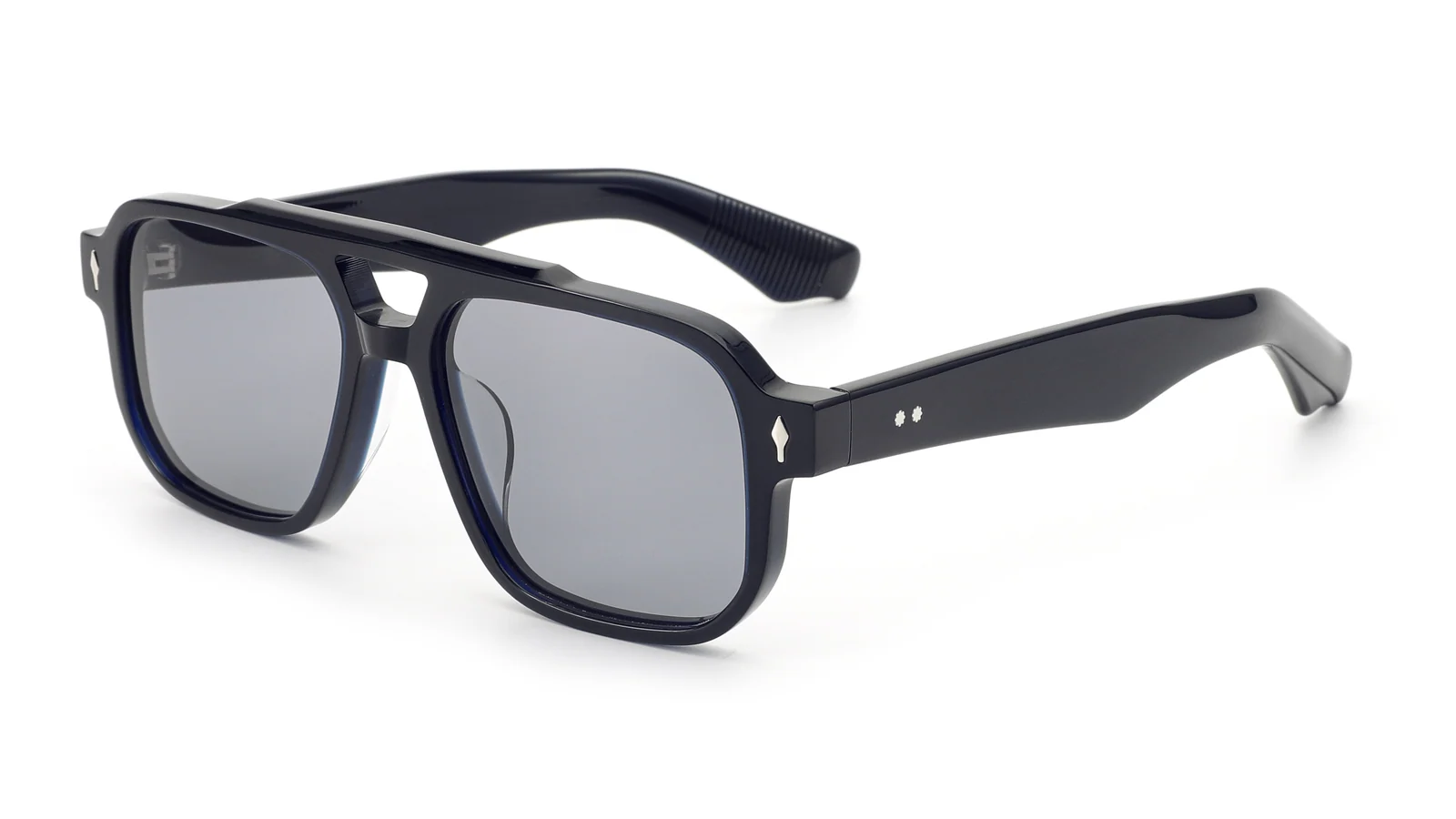 Navy / Grey — 45° view