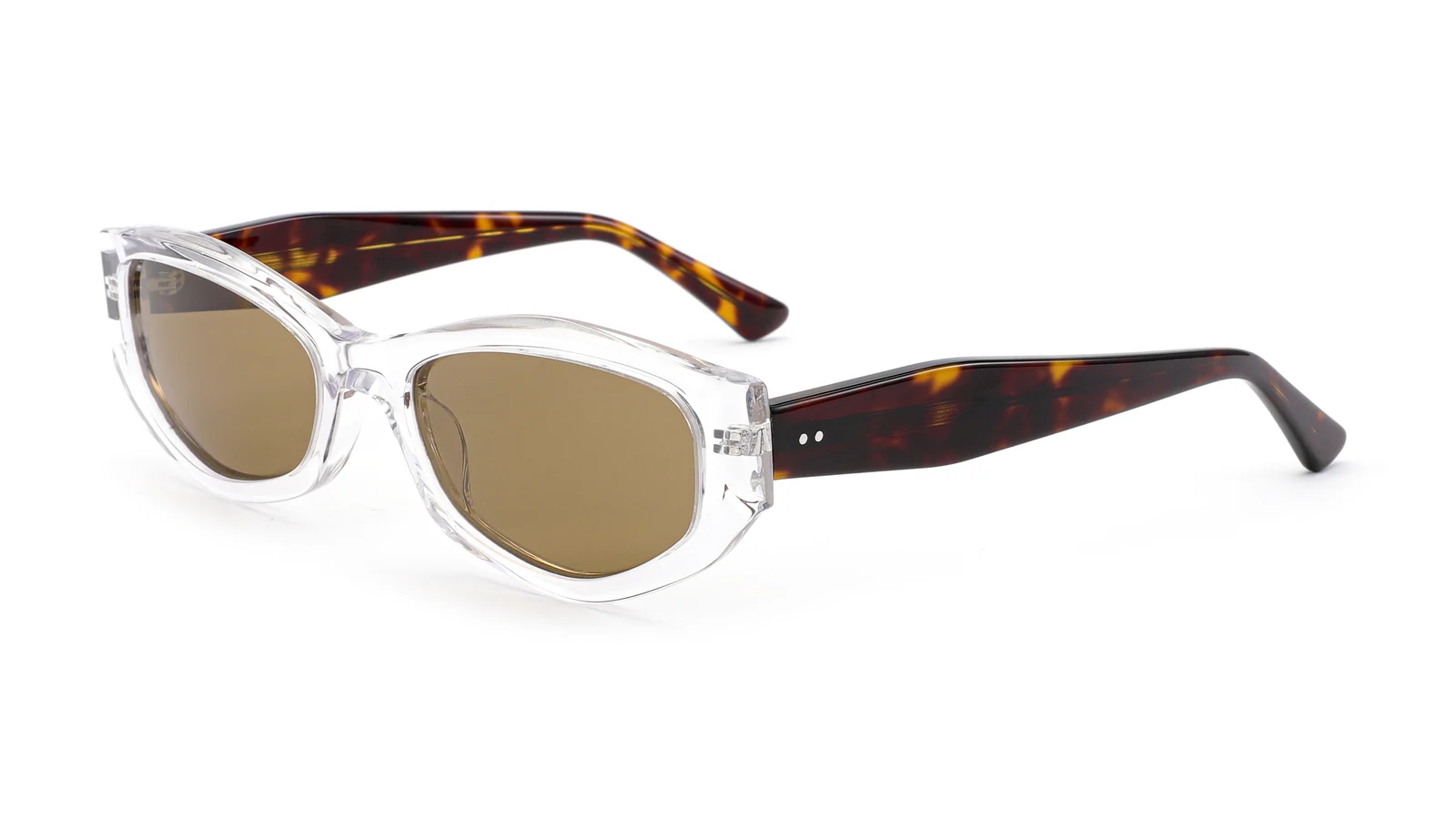 SRS9925 Crystal / Brown 45-degree view