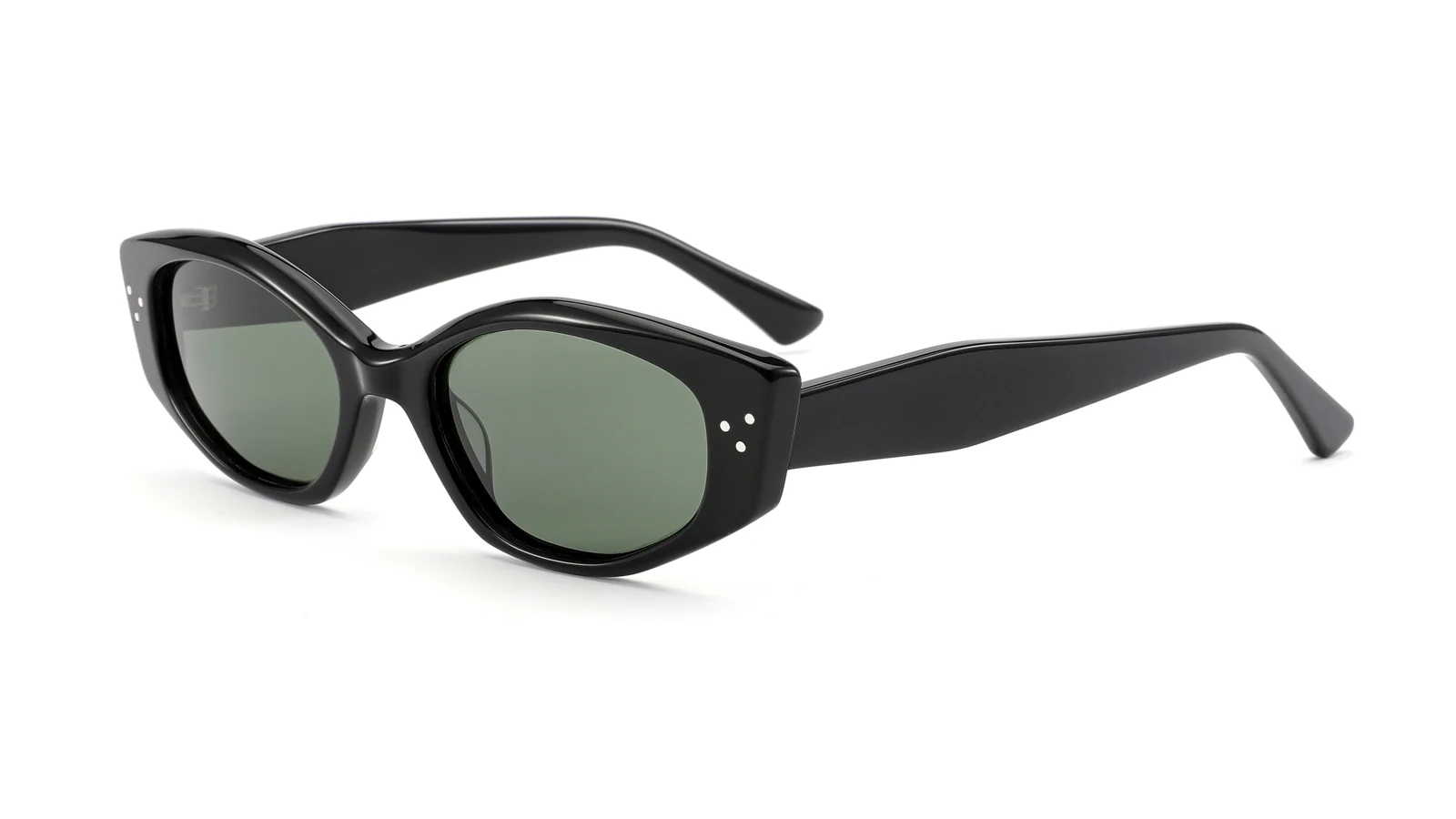 Black / Green — 45° view