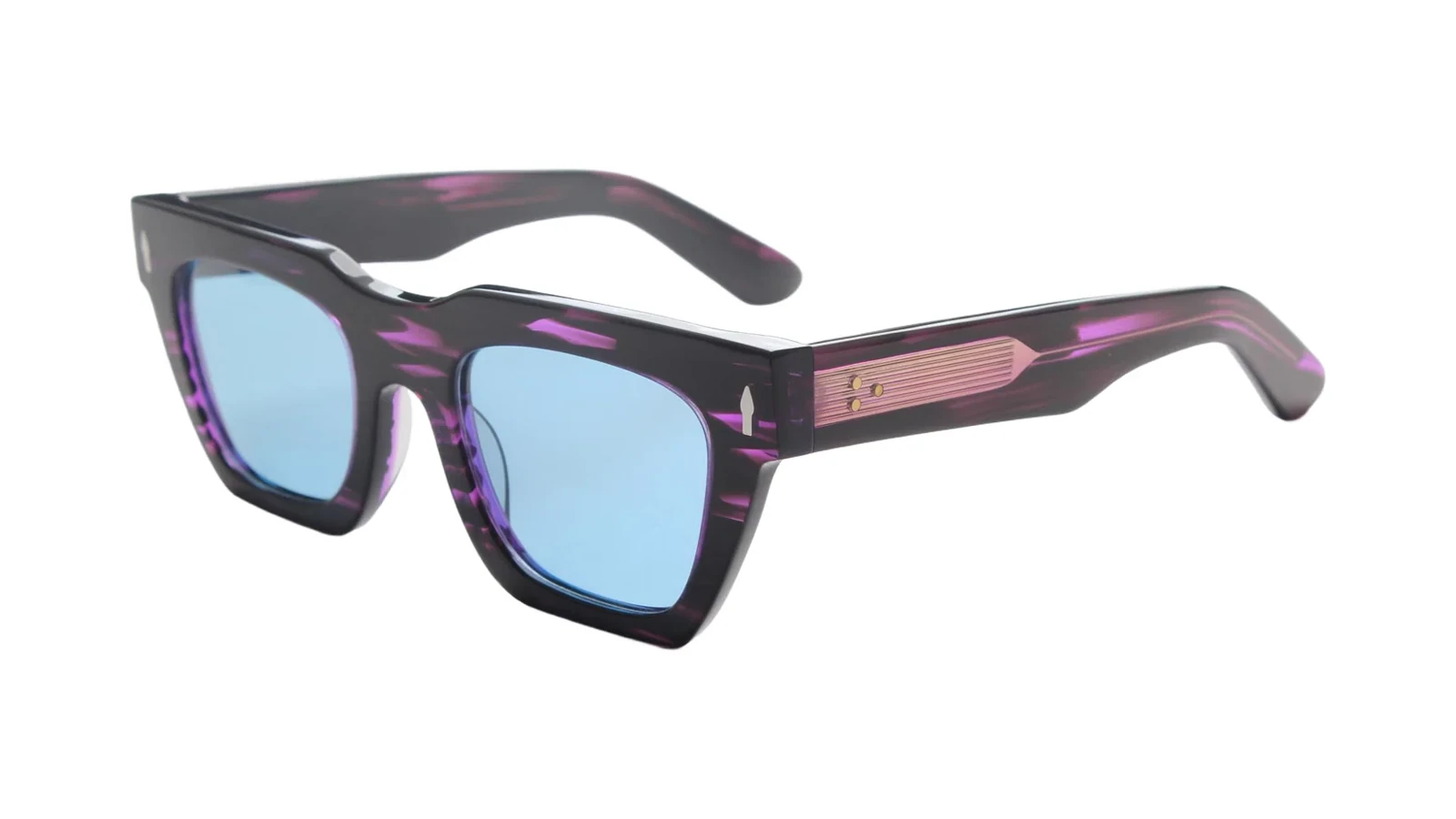Violet / Bleu — Vue à 45°