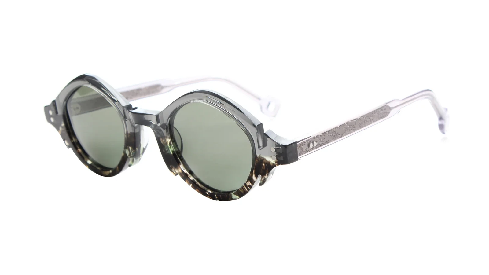 Grey / Green — 45° view